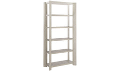 Bernhardt Arlyn Etagere White Oak Bookcase with Five Wood Shelves