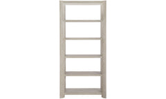 Bernhardt Arlyn Etagere White Oak Bookcase with Five Wood Shelves