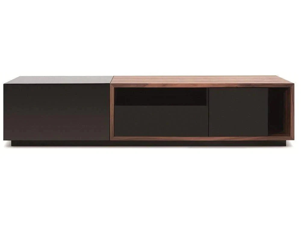 Jennifer Italia Wyeth Modern TV Base In Walnut