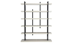 Bernhardt Silhouette Etagere Black and White Bookcase by Bernhardt