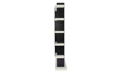 Bernhardt Silhouette Etagere Black and White Bookcase by Bernhardt