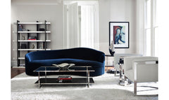 Bernhardt Silhouette Etagere Black and White Bookcase by Bernhardt