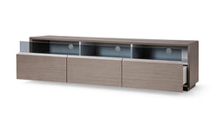 Jennifer Italia Bezier TV Stand with 3-Drawers